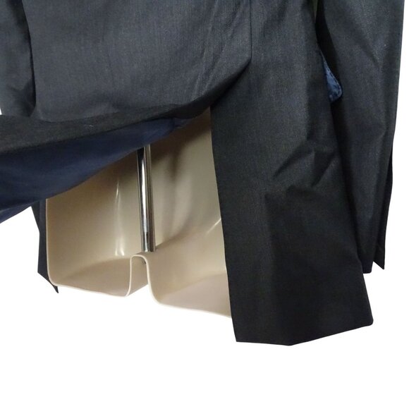 Suitsupply Zignone Napoli 2-Button Wool Suit Jacket Grey Regular Fit Men Size 46 - Picture 4 of 12